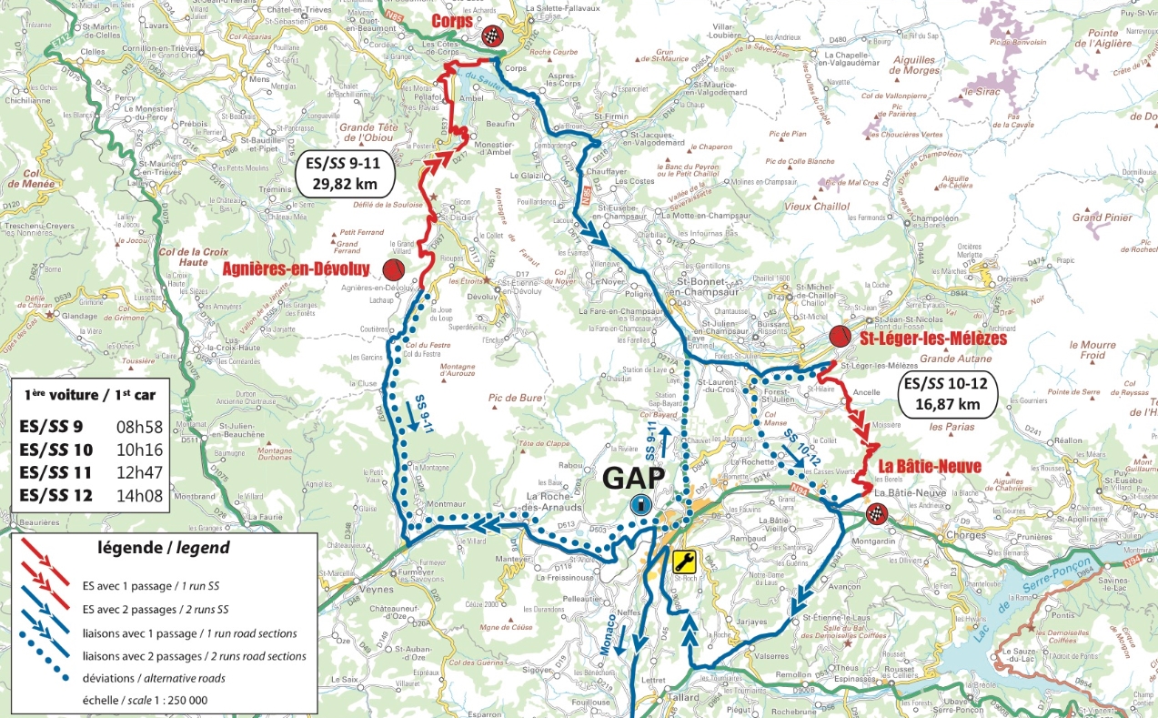 Alpes du Sud le programme complet du Rallye MonteCarlo