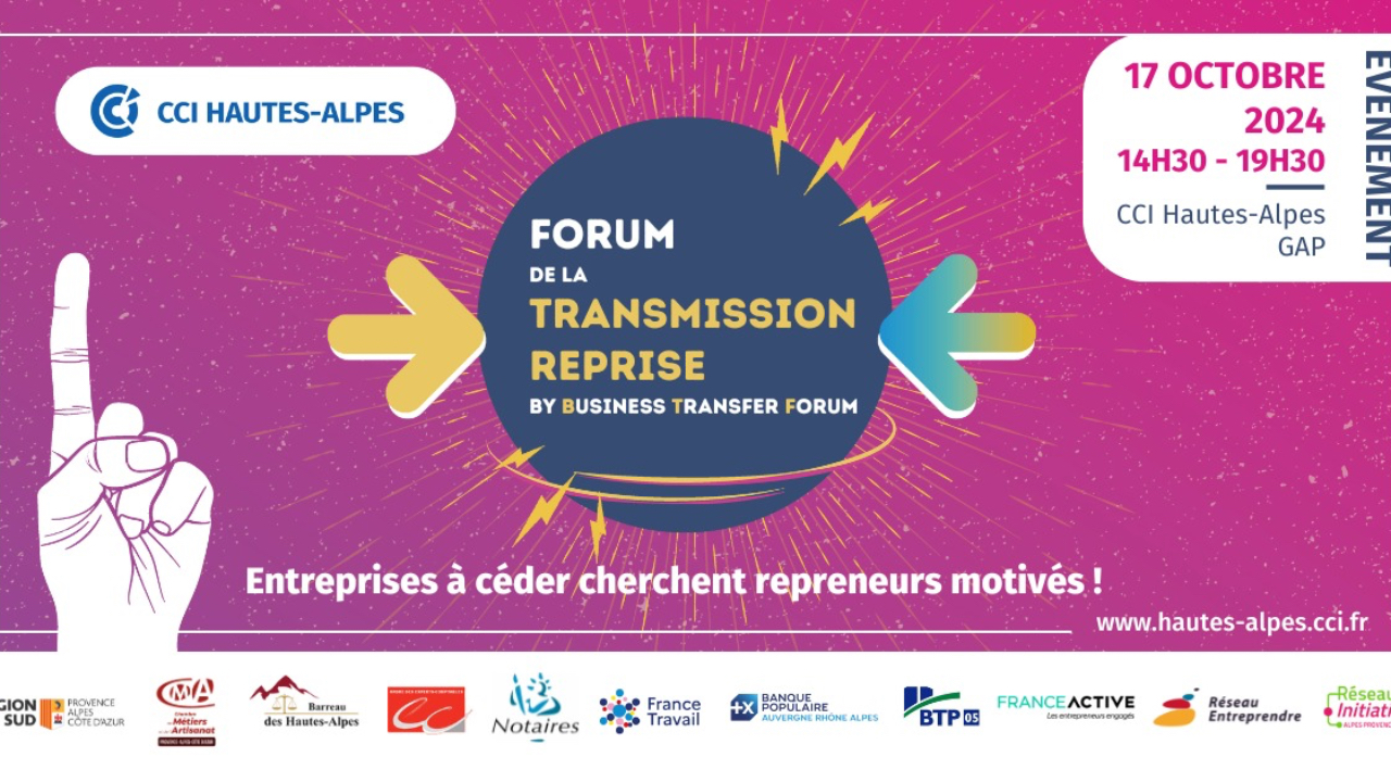 Forum de la transmission reprise dentreprise un événement clé pour