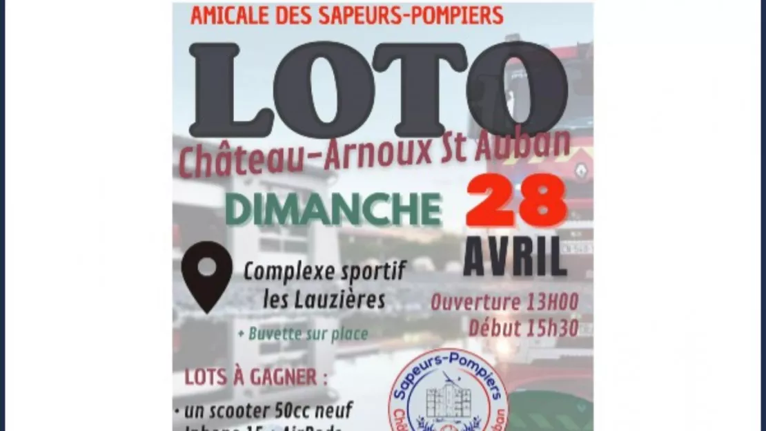 Château Arnoux Saint Auban. Loto