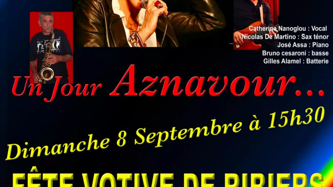 Ribiers : concert des 100 ans d'Aznavour