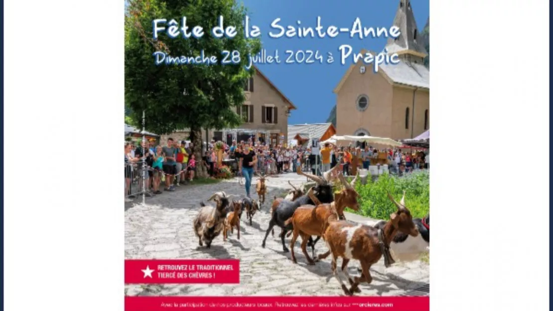 Orcières. Fête de la Sainte Anne à Prapic