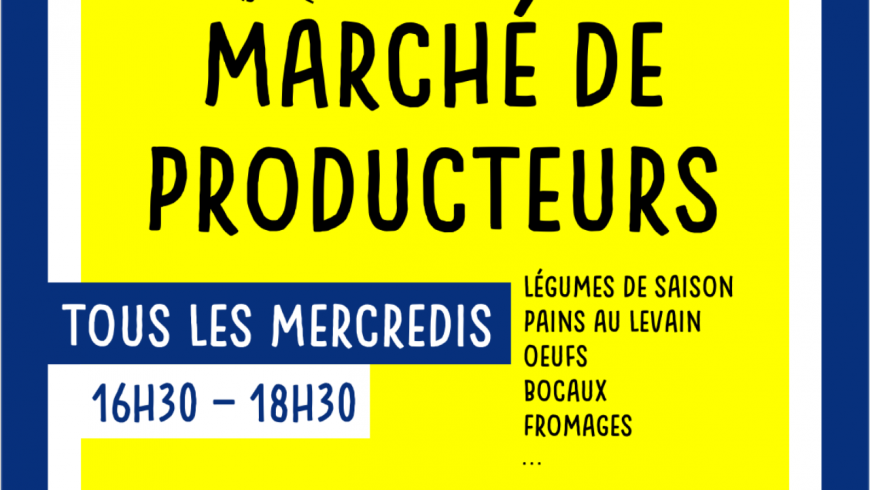 MARCHE DE PRODUCTEURS ET PRODUITS EGIONNAUX : LE MARCHE DE L'A.B MARCHE DE PRODUCTEURS ET PRODUITS EGIONNAUX : LE MARCHE DE L'A.B