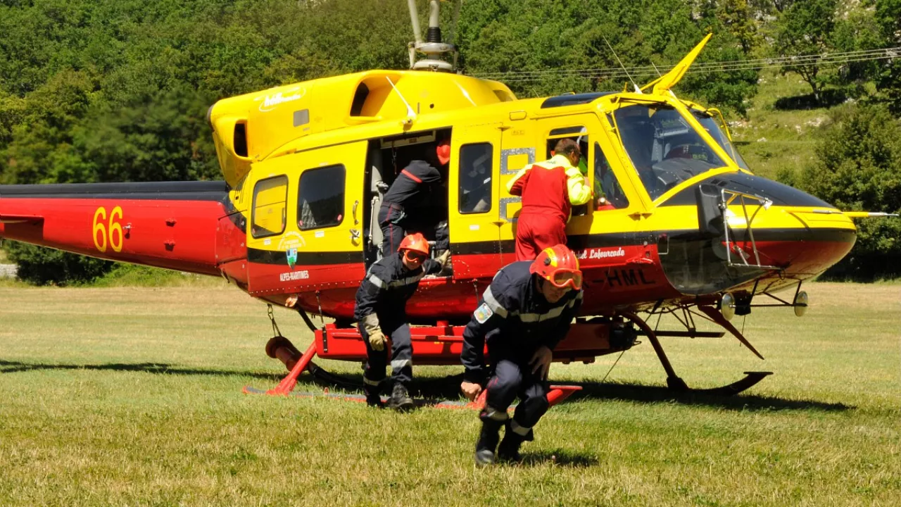 Haute-Provence : un homme transporté à l'hôpital de Nice après une chute en VTT