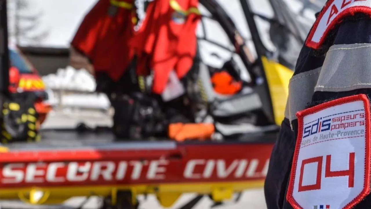 Haute-Provence : un véhicule fait une sortie de route à Corbières