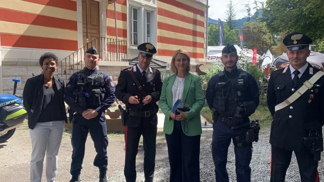 Alpes de Haute-Provence : la déléguée interministérielle à la DSR présente au Motofestival de Barcelonnette