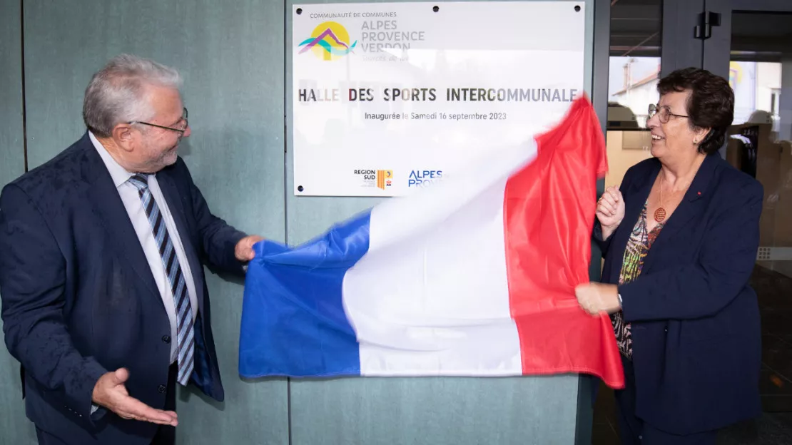 Alpes-de-Haute-Provence : la nouvelle halle des sports inaugurée à Saint-André-les-Alpes