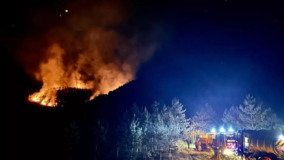 Alpes de Haute-Provence : un important incendie au Vergons