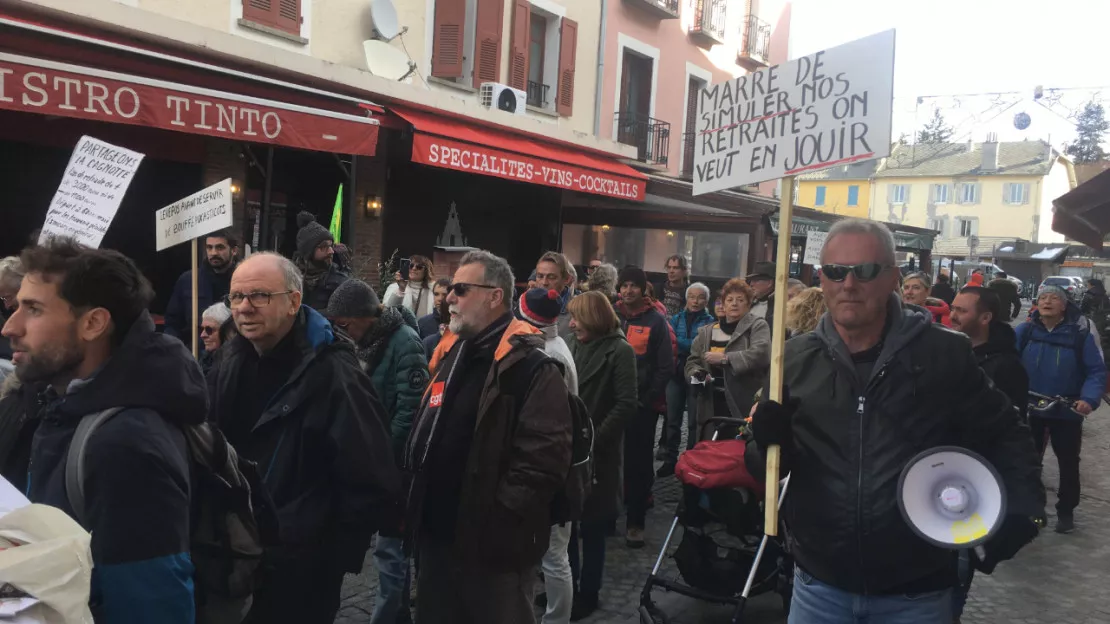 Alpes du Sud : les citoyens en tête de la contestation contre la réforme des retraites à Barcelonnette