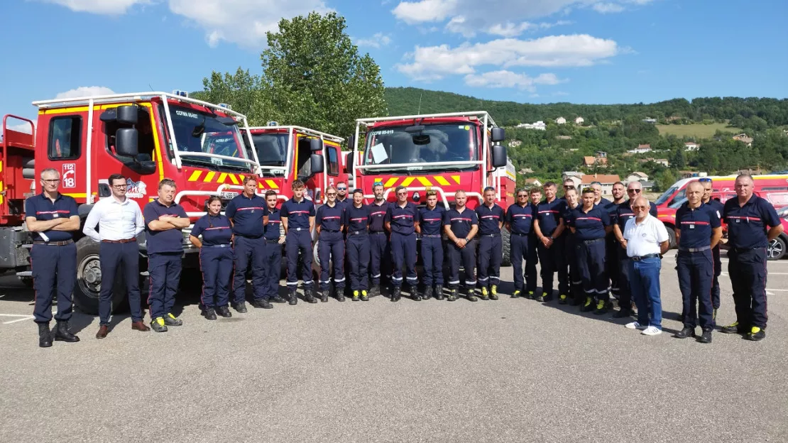 Alpes du Sud : les pompiers alpins en renfort en Corse