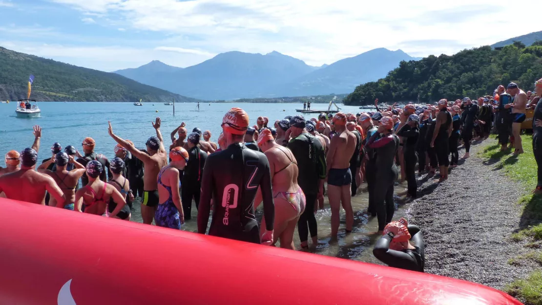 Alpes du Sud : une étape de nage en eau libre sur Serre-Ponçon pour la 4ème édition de l’EDF Aqua Challenge