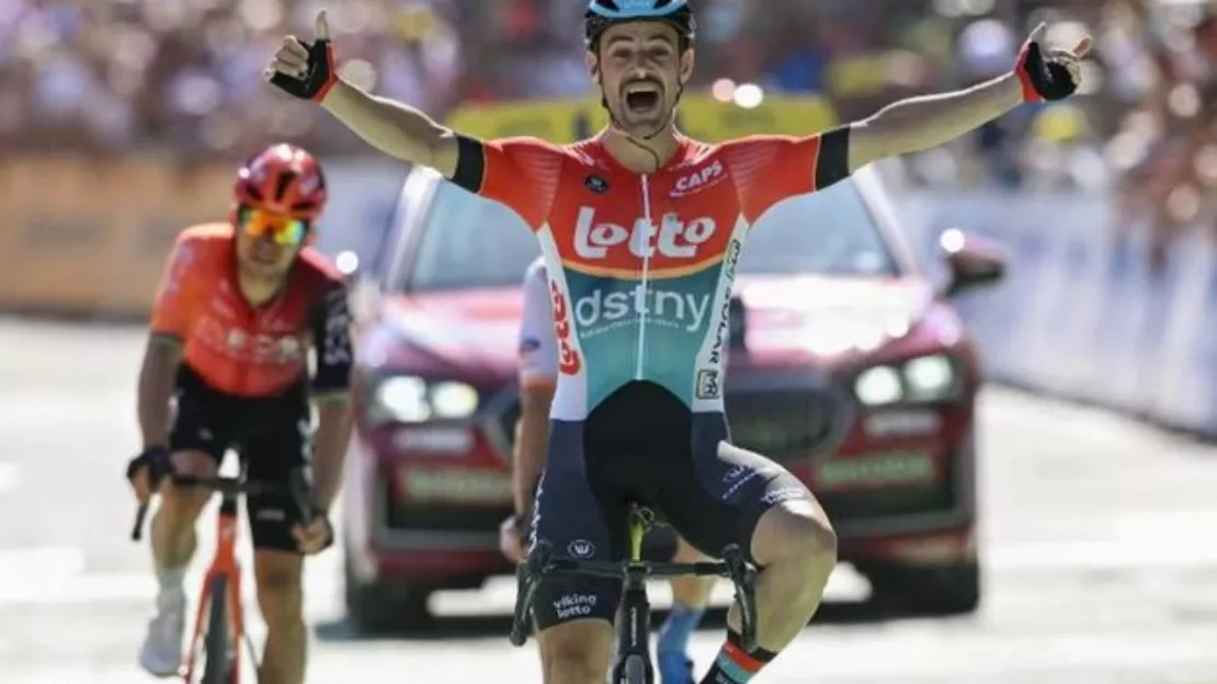 Alpes du Sud : Victor Campenaerts s’impose au sprint à Barcelonnette