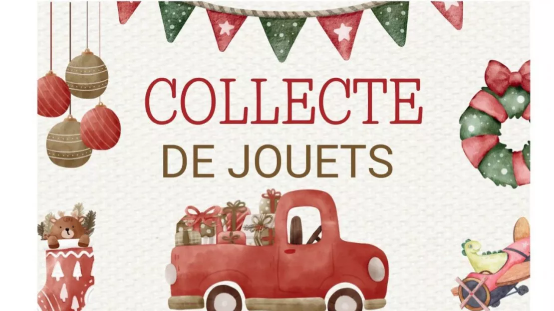 Collecte solidaire de jouets et de livres à Forcalquier pour Noël