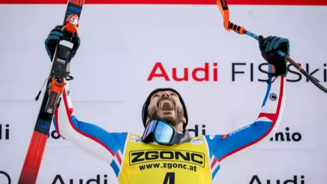 Cyprien Sarrazin à Bormio ce week-end, un an après sa victoire