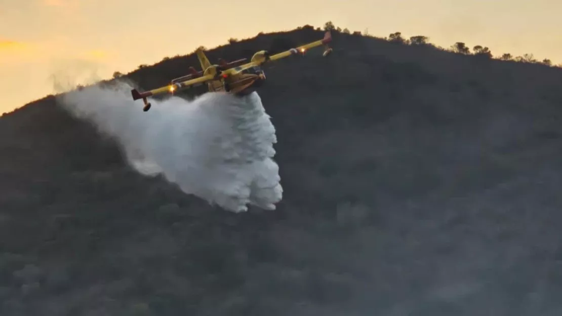 Des bombardiers d'eau engagés à Demandolx