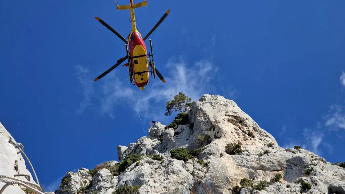 Digne-les-Bains : les pompiers appelés sur un accident de VTT