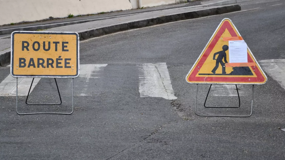 Fermeture de la D9 entre Puy-Saint-Eusèbe et Réallon pour travaux