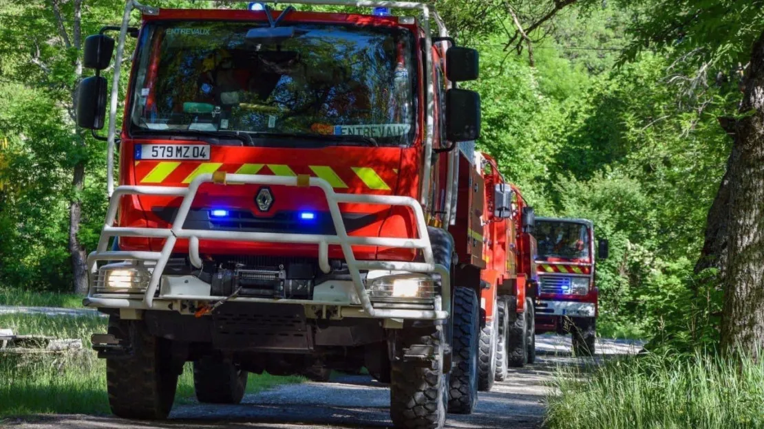 Haute-Provence : 300m2 de forêt détruits par un incendie à Beynes