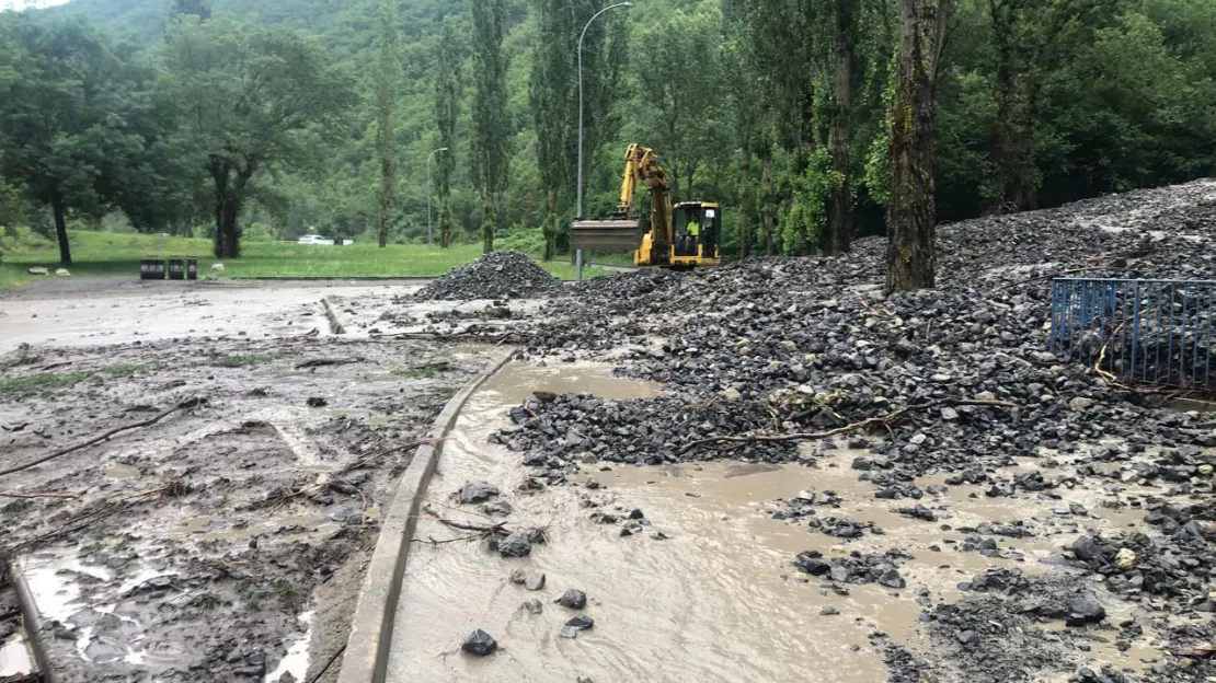 Haute-Provence : des dégâts à Digne les Bains après les fortes précipitations