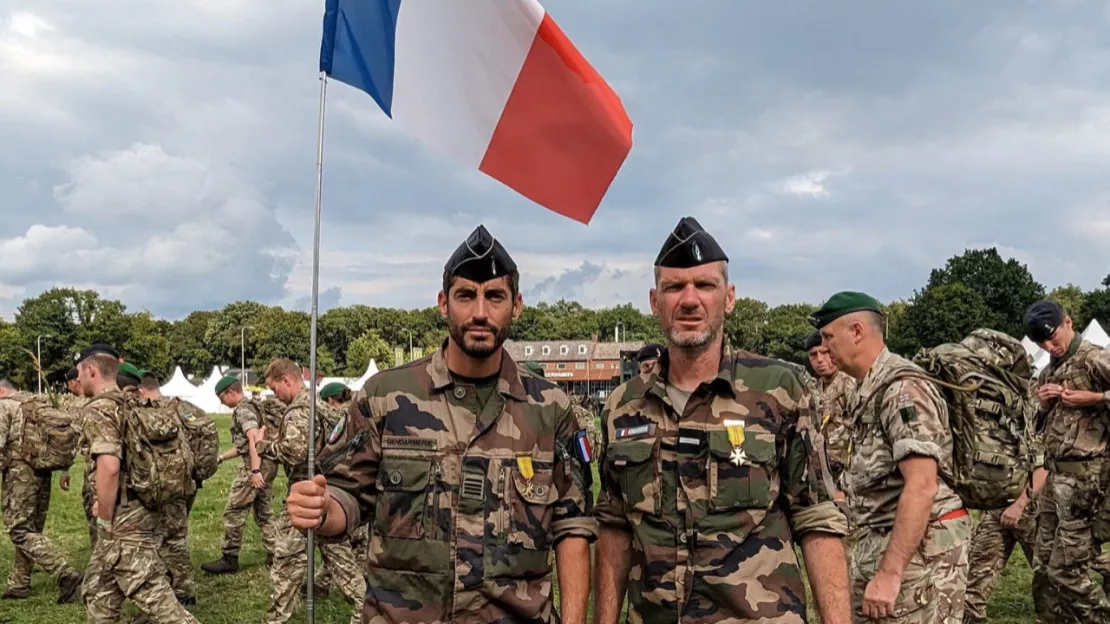 Haute-Provence : deux gendarmes dignois à "la marche de la mort"
