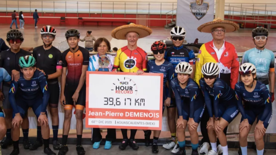 Haute-Provence : Jean Pierre Demenois, le cycliste de la vallée de l'Ubaye entre dans l'histoire