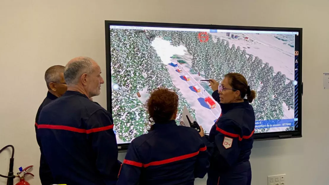 Haute-Provence : la réalité virtuelle s'invite chez les pompiers