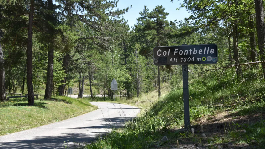 Haute-Provence : la route du Col de Fontbelle sécurisée