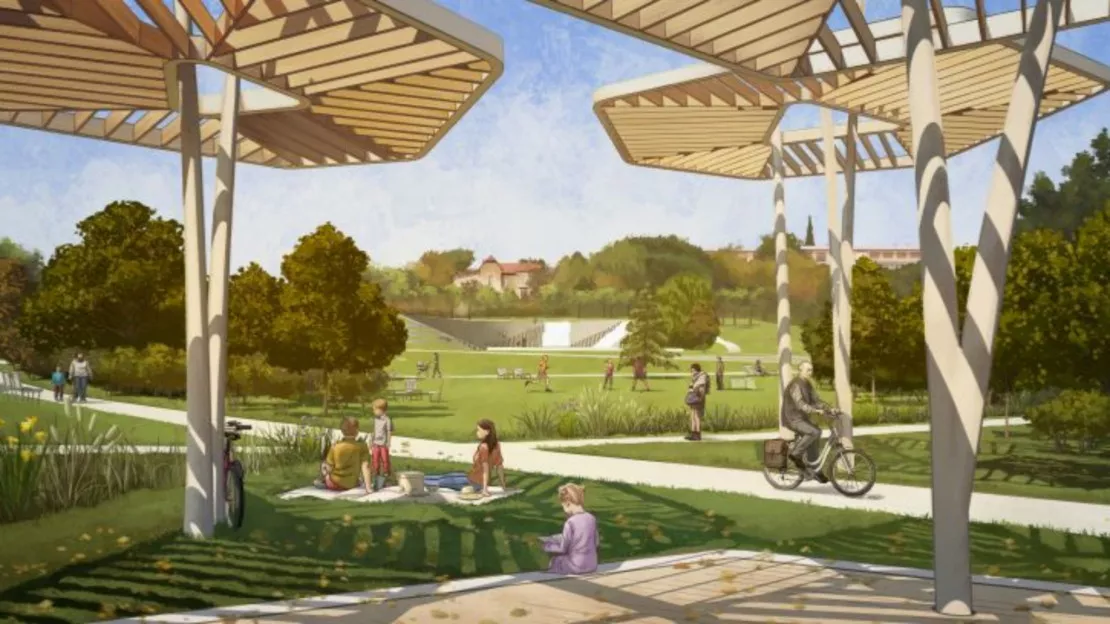 Haute-Provence : le futur parc de Drouille, le poumon vert de Manosque