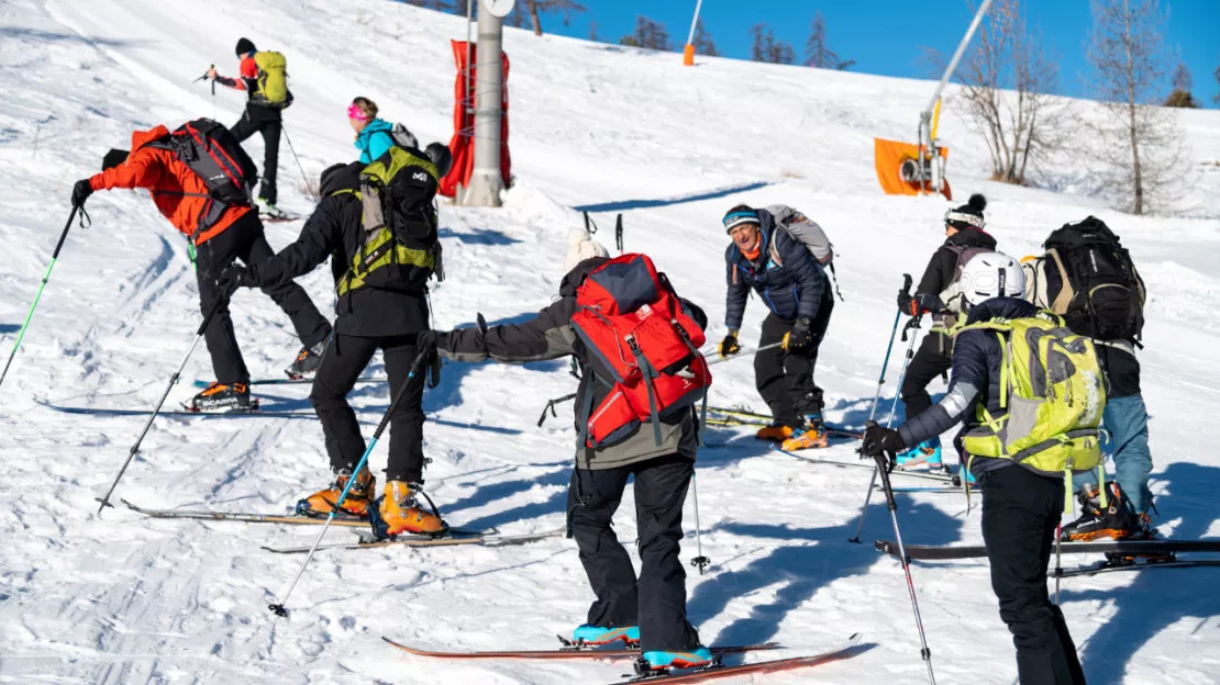 Haute-Provence : Le Sauze, capitale du ski de randonnée français le temps d’un week-end