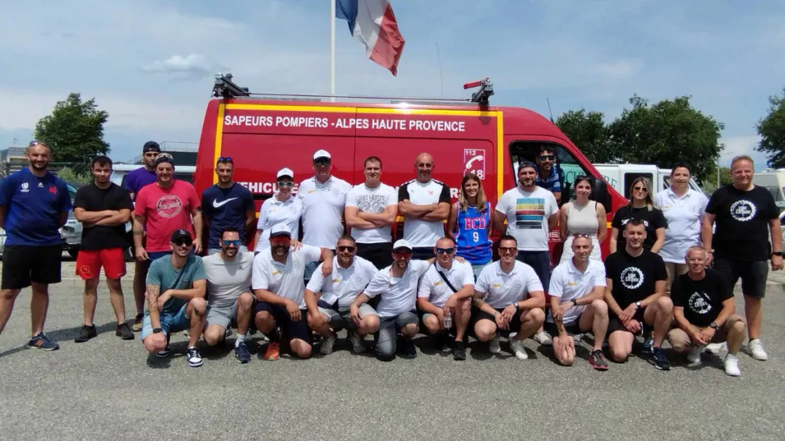 Haute-Provence : les pompiers bas-alpins réunis autour du ballon ovale