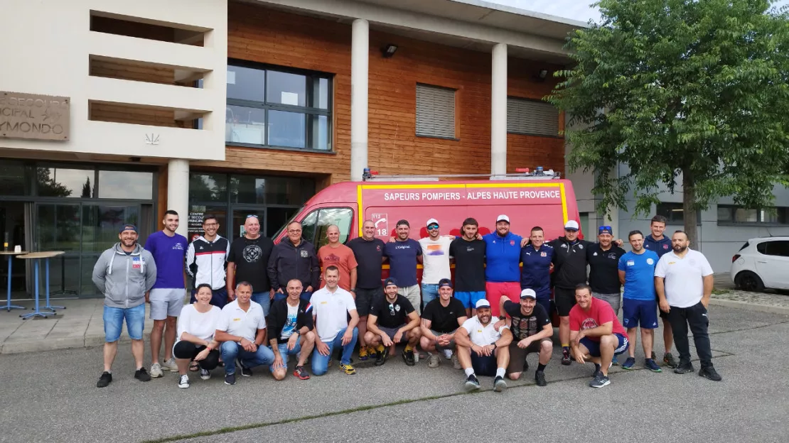 Haute-Provence : les pompiers bas-alpins sur les terrains de rugby