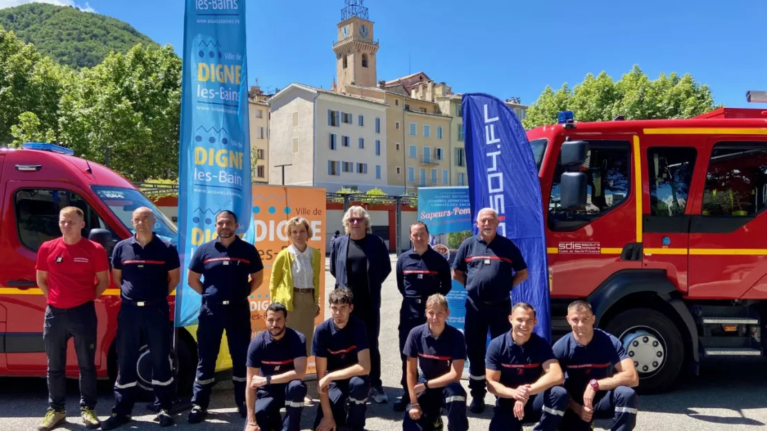 Haute-Provence : les pompiers célébrés le 15 juin à Digne