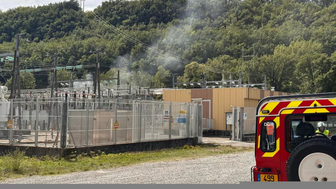 Haute-Provence : les pompiers engagés sur un feu dans un local électrique à Sisteron