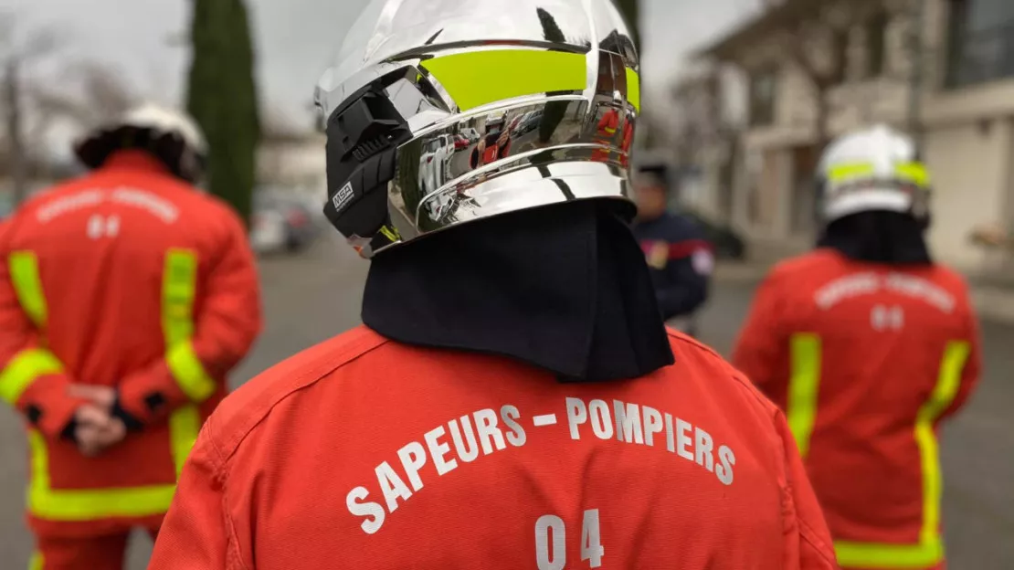 Haute-Provence : les pompiers mobilisés aux Mées pour un feu ce jeudi