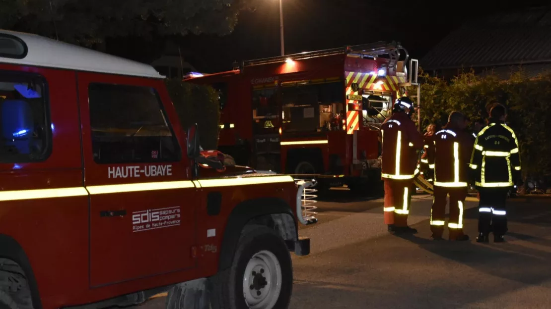 Haute-Provence : six personnes incommodées dans un incendie à Uvernet-Fours