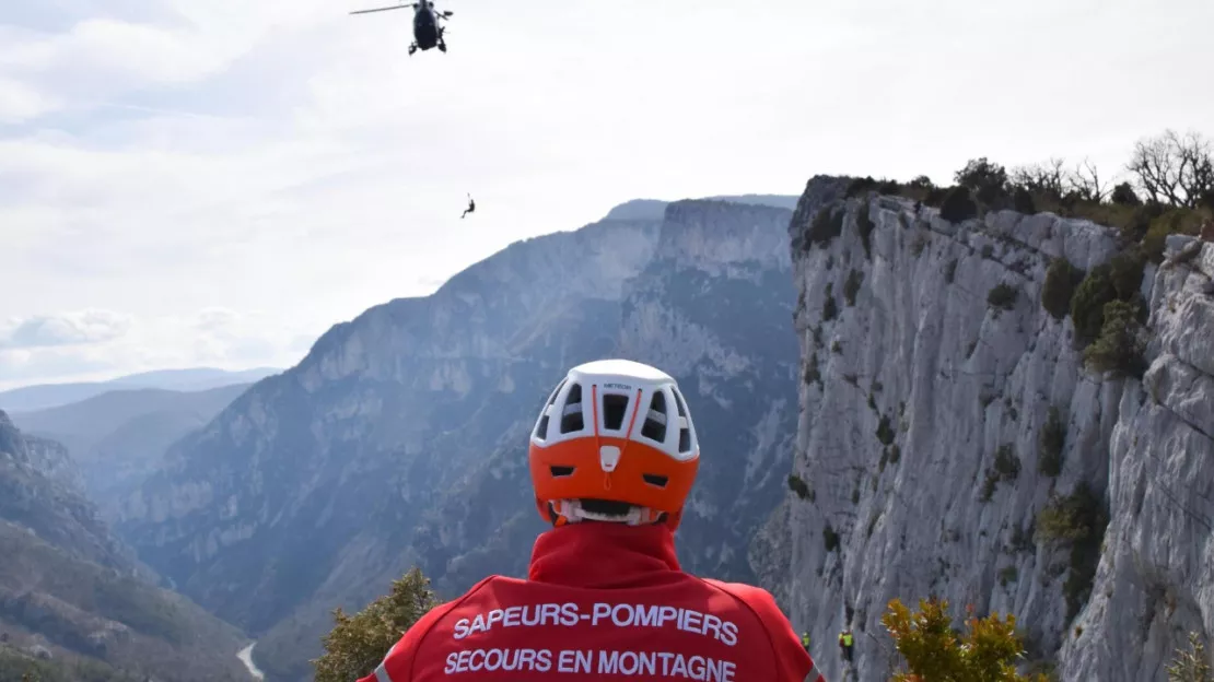 Haute-Provence : un homme blessé au dos en aqua randonnée à Rougon