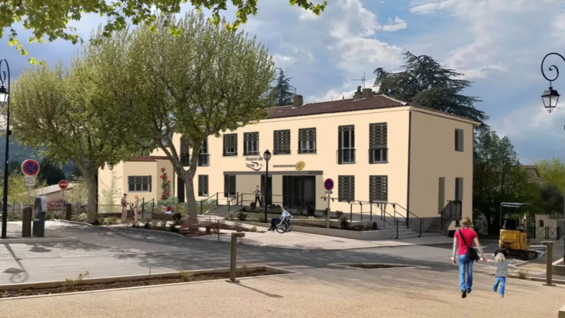 Haute-Provence : une deuxième maison médicale en construction à Volonne