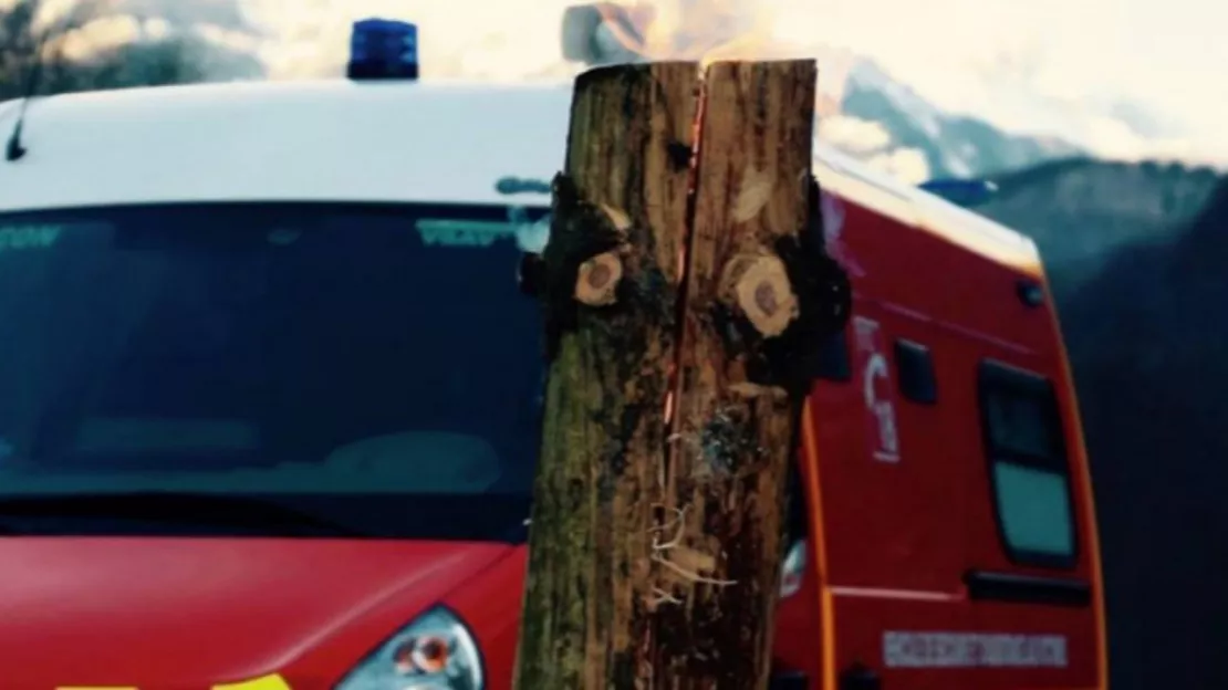 Hautes-Alpes : 14 pompiers mobilisés pour l’incendie d’une chaufferie à bois à l’Epine