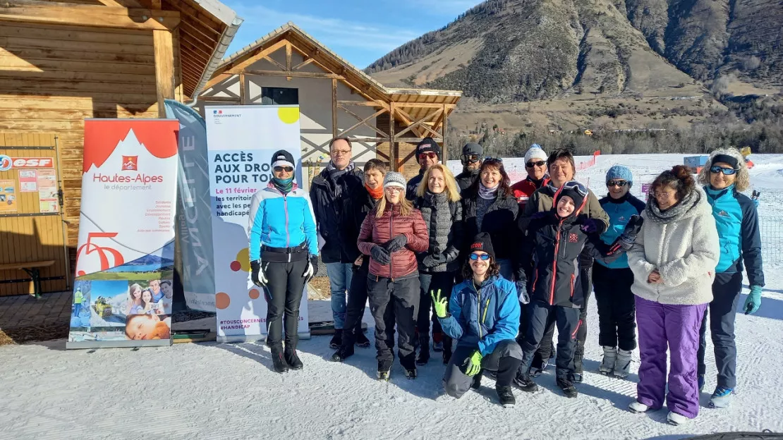 Hautes-Alpes : atelier ski de fond pour l’ARS, la préfecture et le conseil départemental
