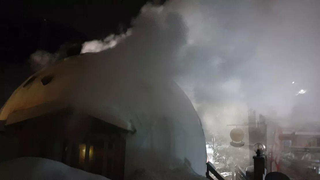 Hautes-Alpes : incendie de la bulle aux Orres, la piste accidentelle est confirmée