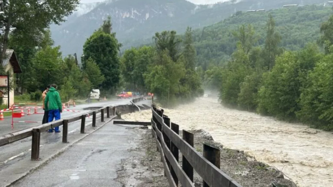 Hautes-Alpes : intempéries, la situation « très compliquée à Vallouise »
