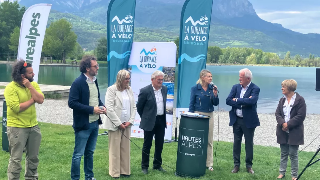 Hautes-Alpes : la Durance se découvre désormais à vélo
