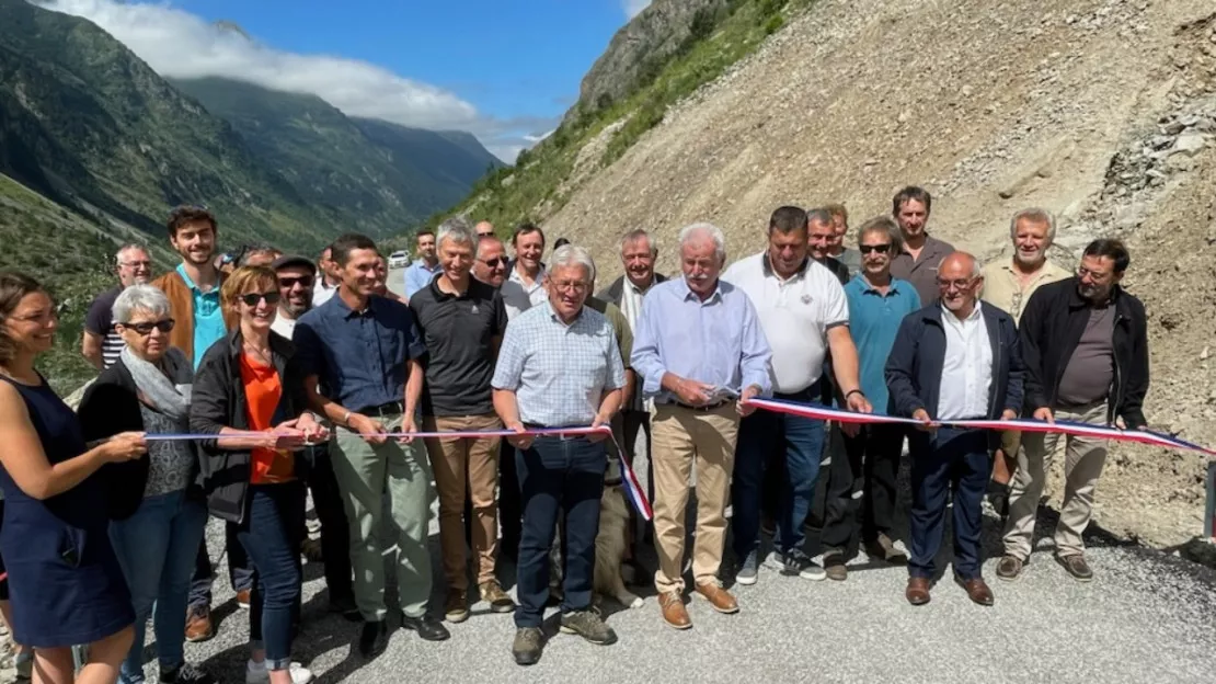 Hautes-Alpes : la route du Gioberney reconstruite