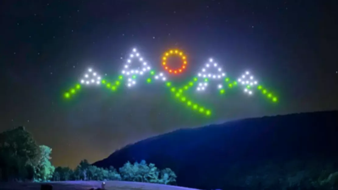 Hautes-Alpes : le premier spectacle de drone lumineux aura lieu à Montgenèvre