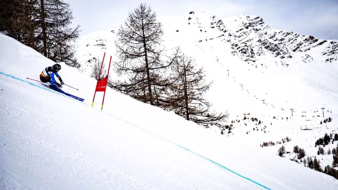 Hautes-Alpes : le Ski Chrono Samse Tour de passage à Vars