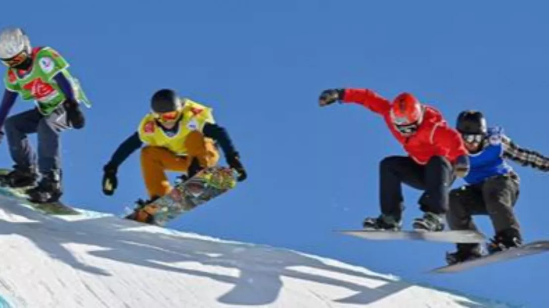 Hautes-Alpes : les Championnats de France de snowboard à Orcières-Merlette