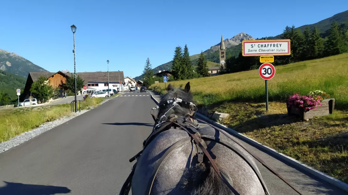 Hautes-Alpes : les écoliers de Saint Chaffrey iront à l’école en calèche