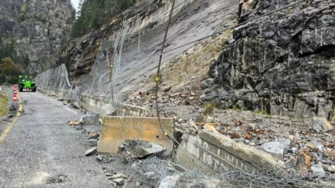 Hautes-Alpes : les travaux sur la RD 902 à La Combe du Queyras vont reprendre