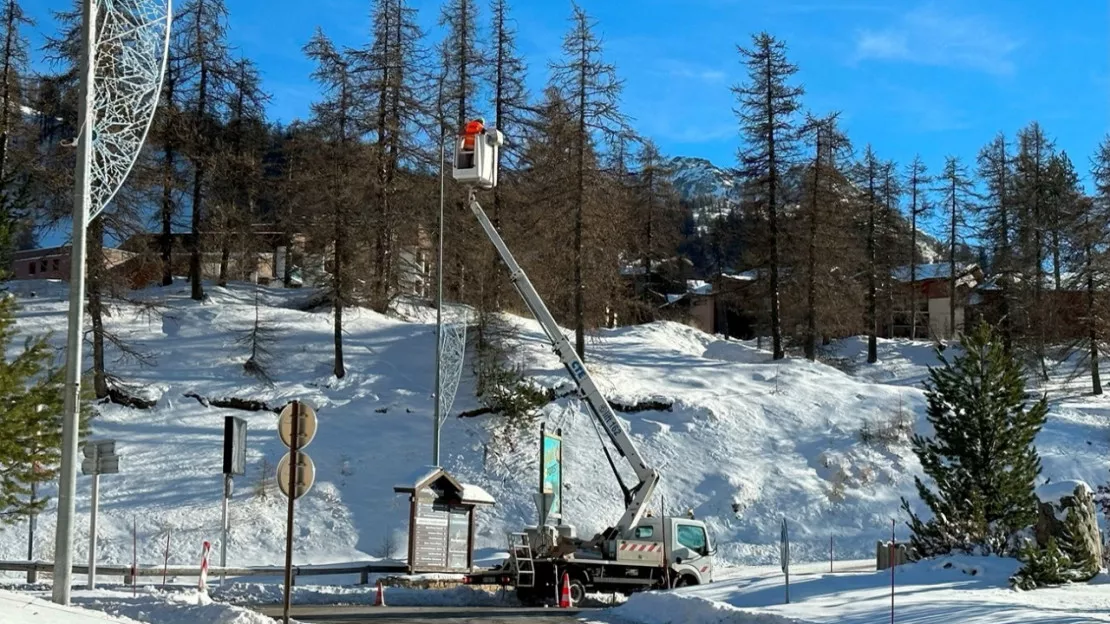Hautes-Alpes : Montgenèvre mise sur les LEDs pour faire des économies