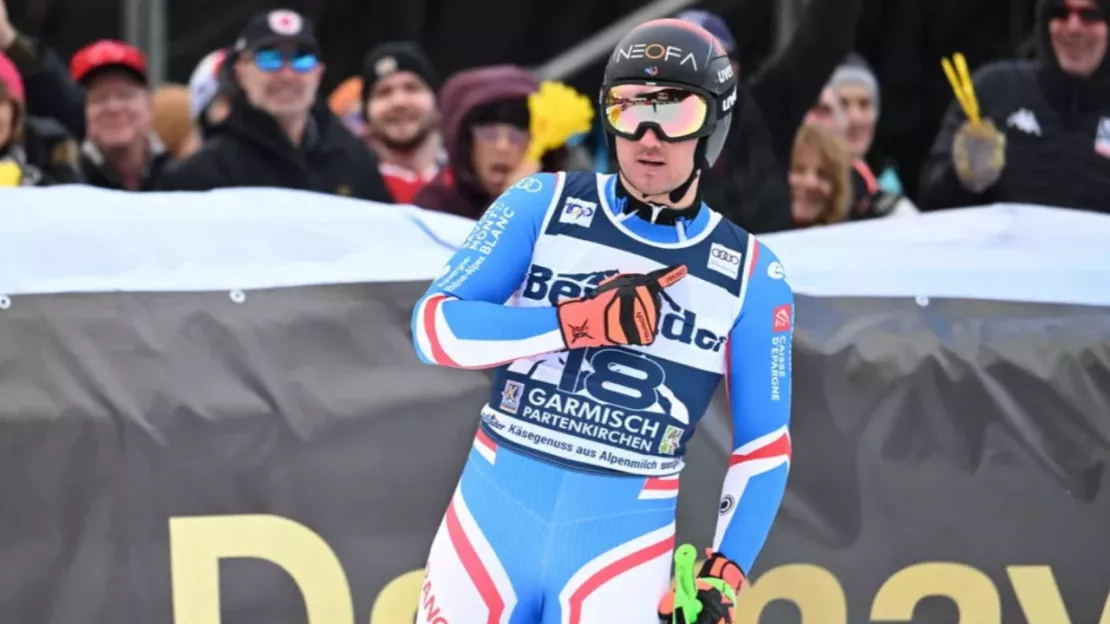 Hautes-Alpes : Nils Allègre vainqueur du Super-G de Garmisch