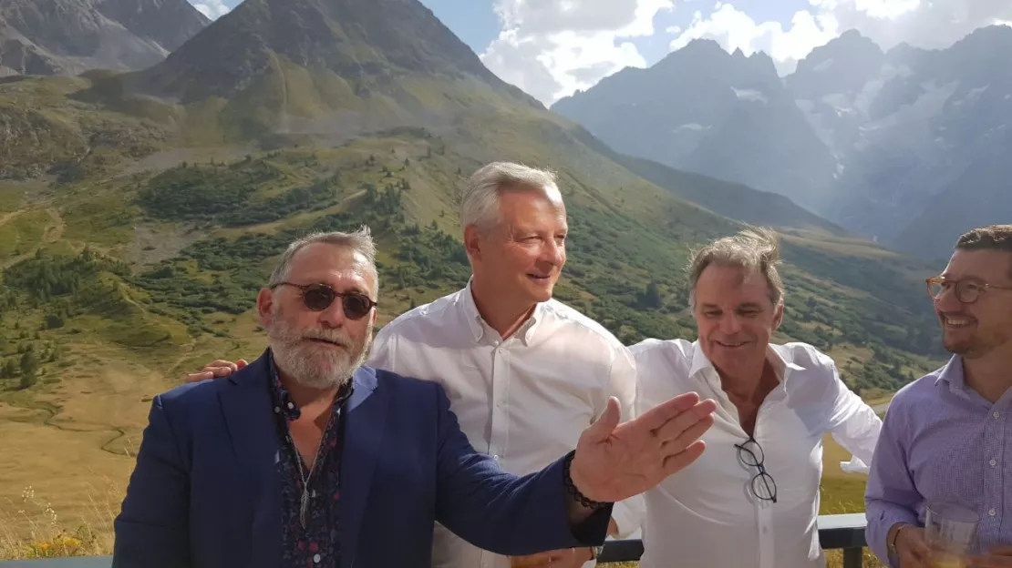 Hautes-Alpes : rencontre entre Bruno Lemaire et Joël Giraud